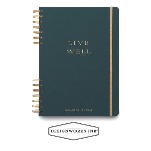 JDW80-1003EU Guided wellness journal - Live well